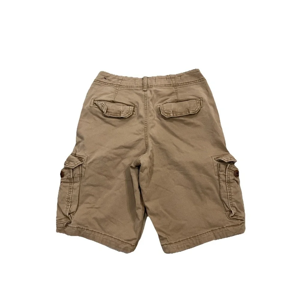 Hollister Cali Longboard Shorts 28x12 Khaki Brown